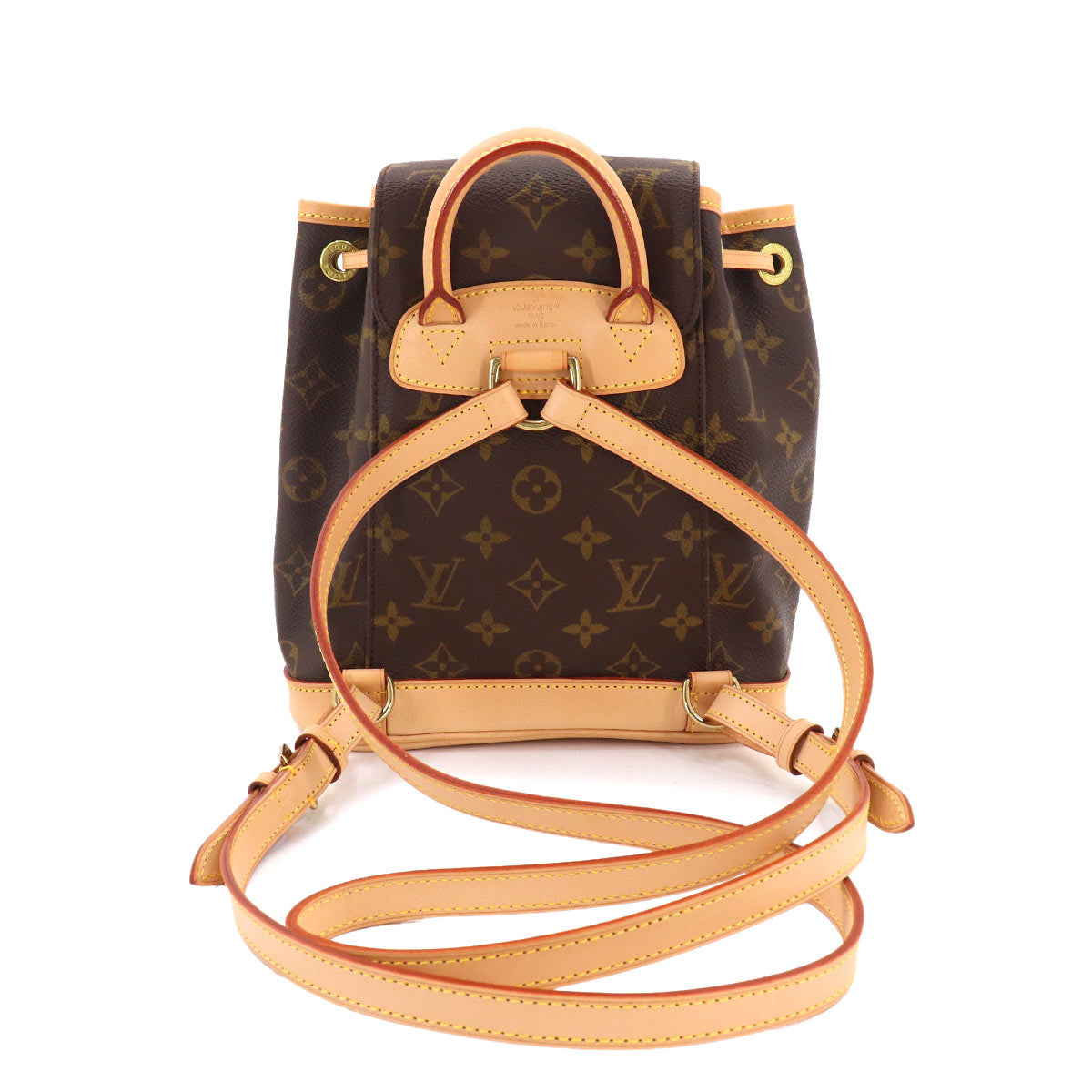 Monogram Mini Montsouris Backpack Brown M51137 Purse