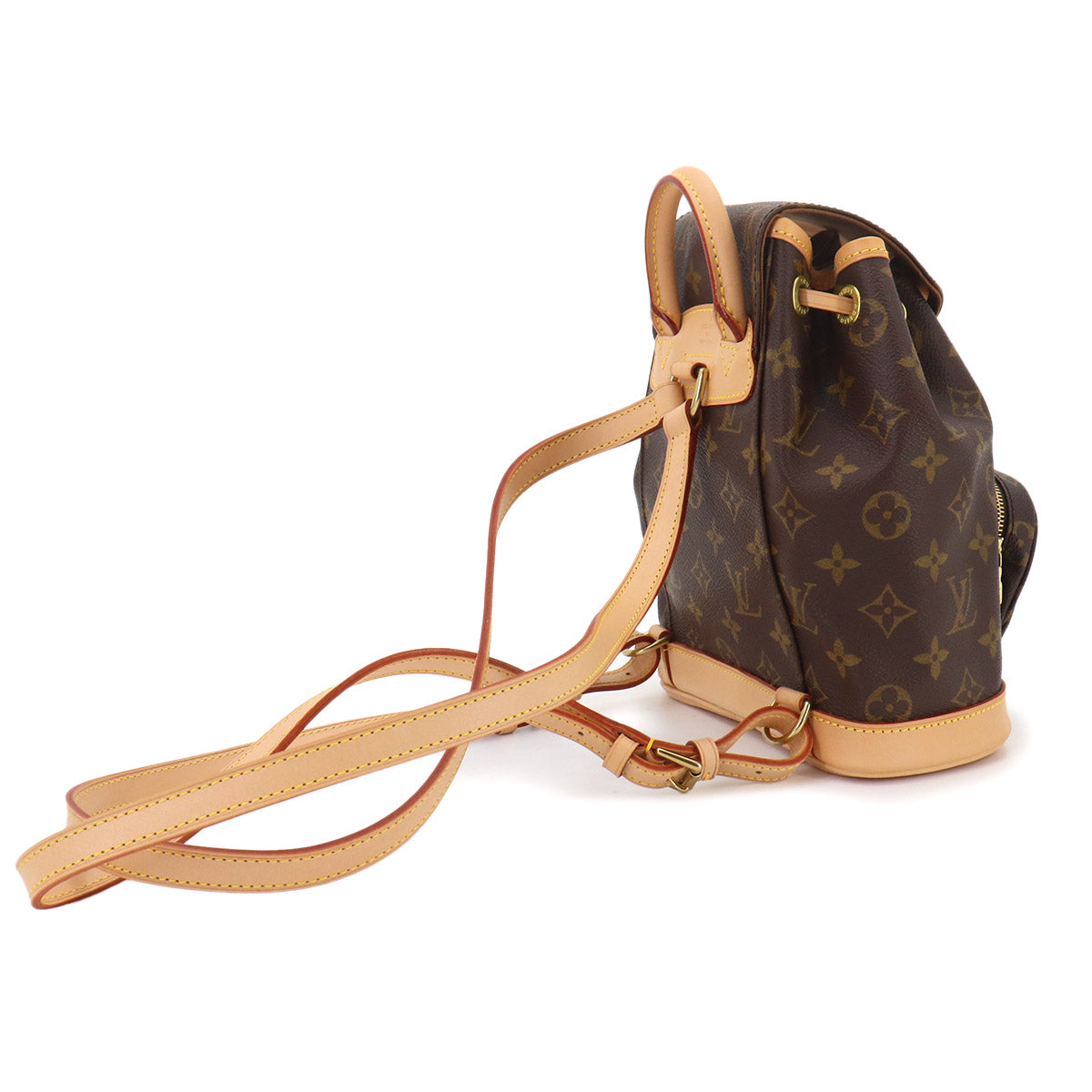Monogram Mini Montsouris Backpack Brown M51137 Purse