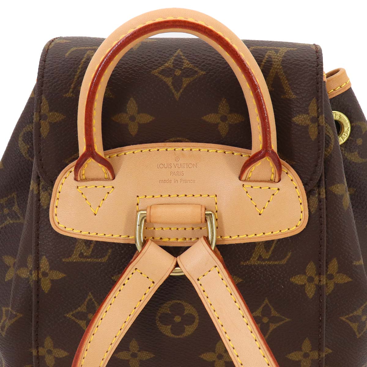 Monogram Mini Montsouris Backpack Brown M51137 Purse