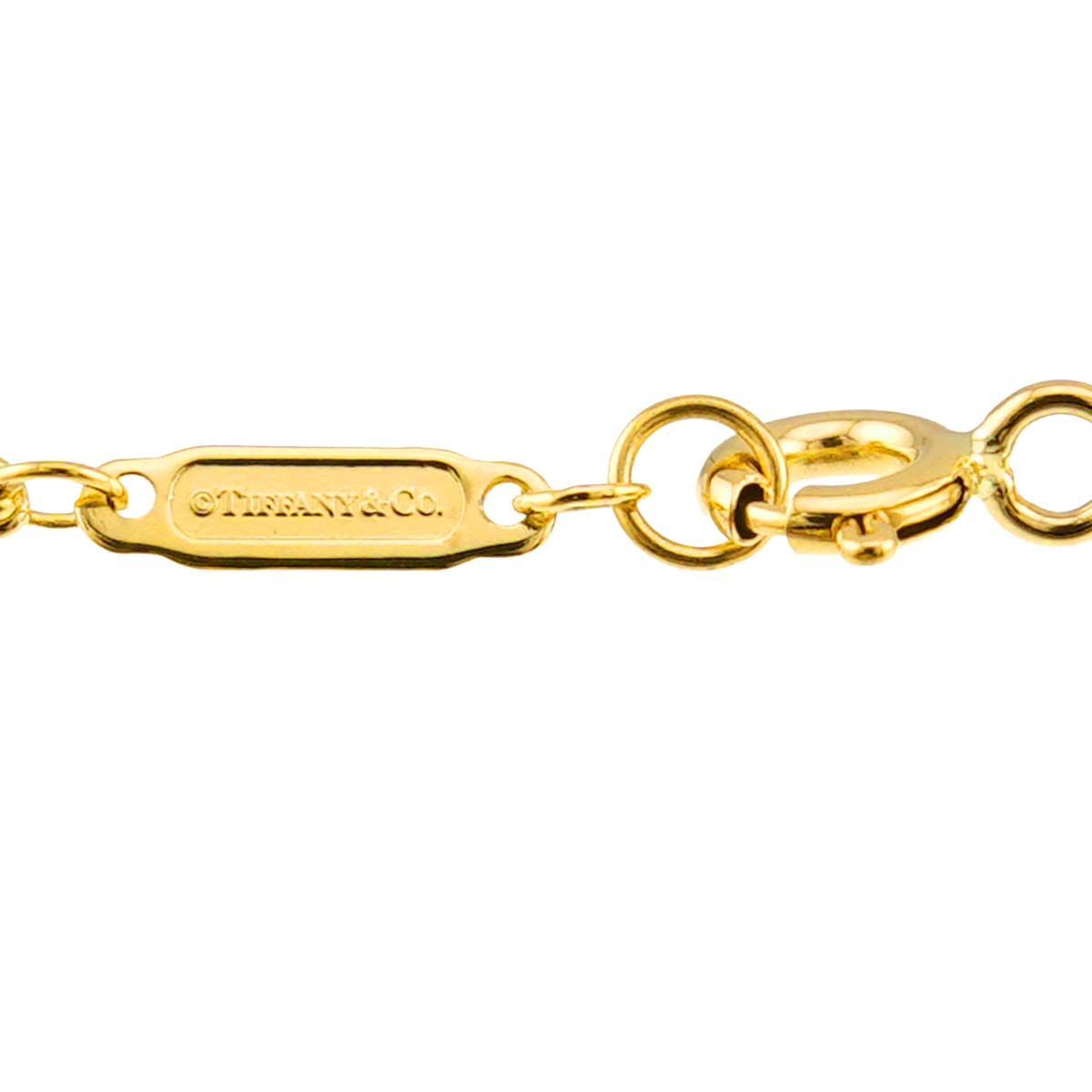 Hardware Double Link Large Necklace 18K Yellow Gold 750