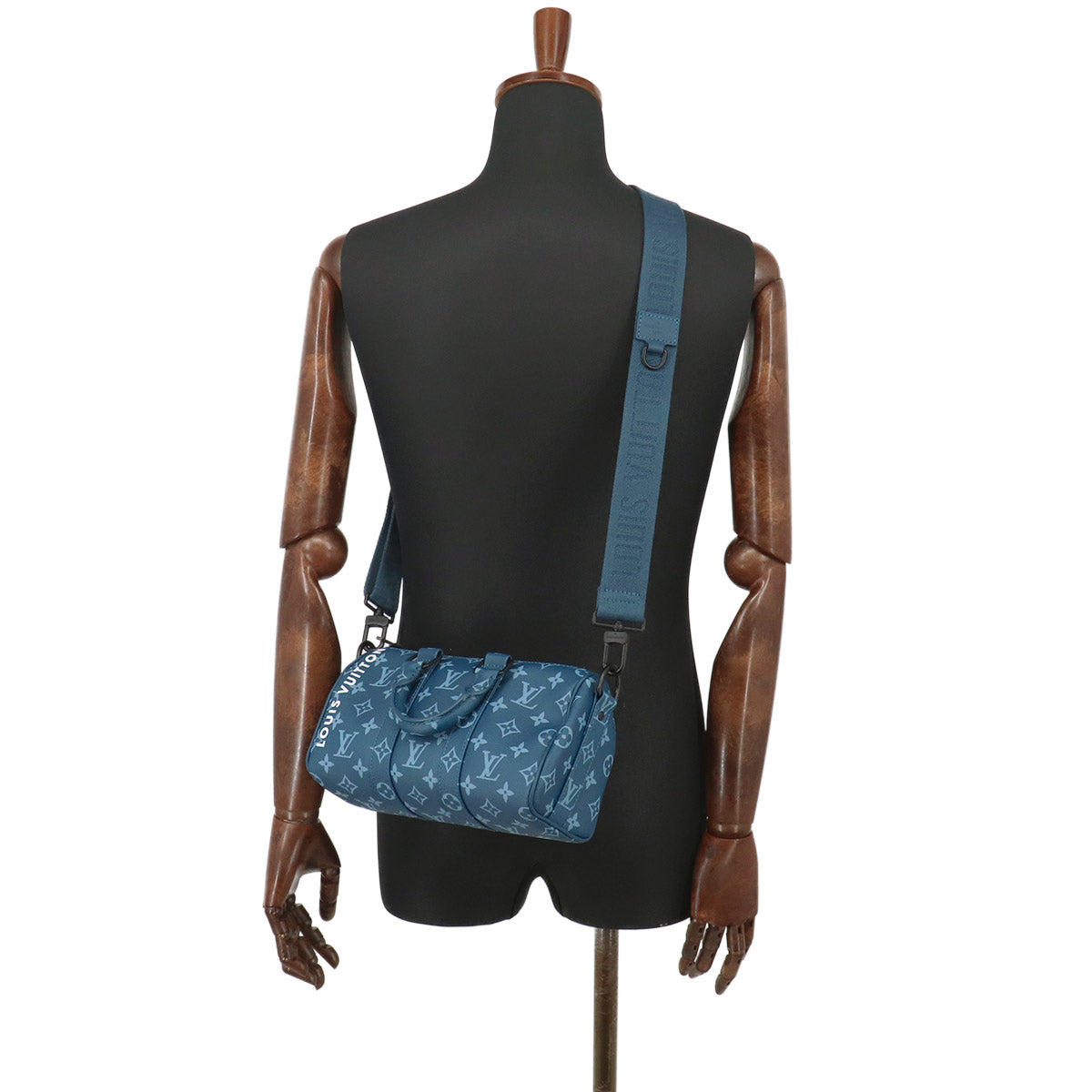 Monogram Keepall Bandouliere 25 Blue M46803