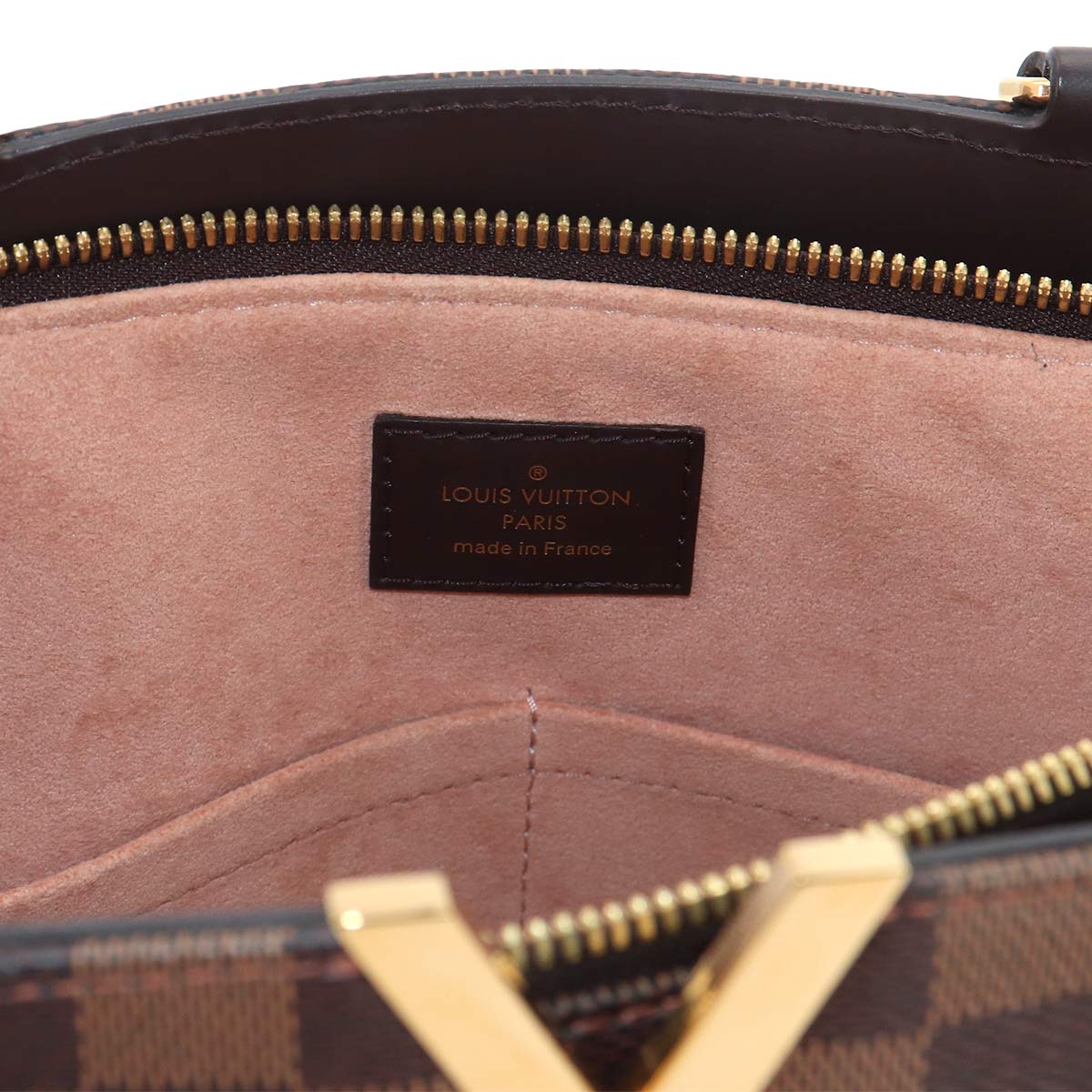 Damier Alma BB Hand Shoulder Bag Ebene N41221 Purse