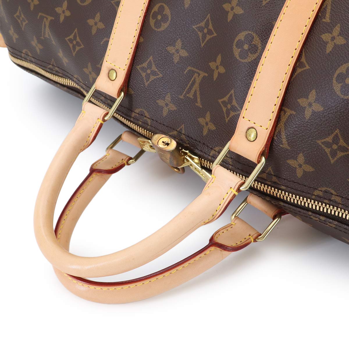 Monogram Keepall 55 Luggage Travel Bag Brown M41424 Purse