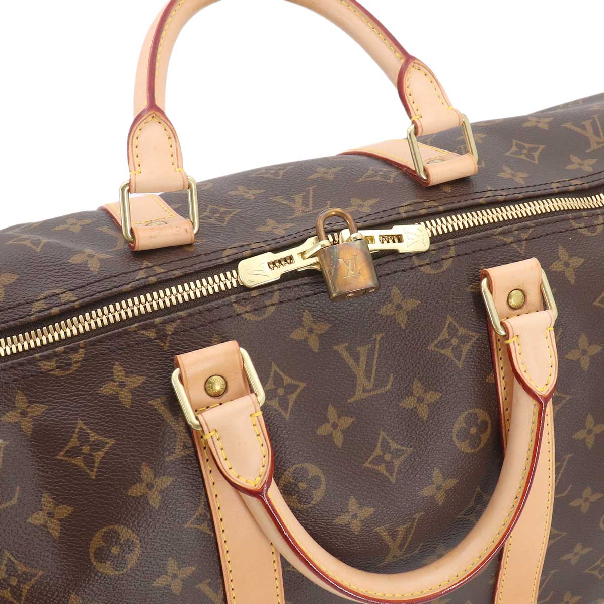 Monogram Keepall 55 Luggage Travel Bag Brown M41424 Purse