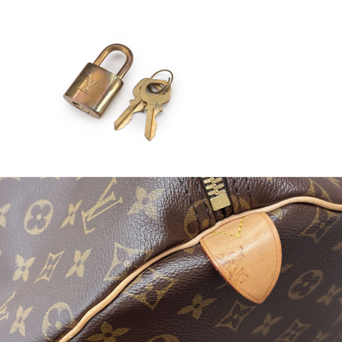 Monogram Keepall 55 Luggage Travel Bag Brown M41424 Purse