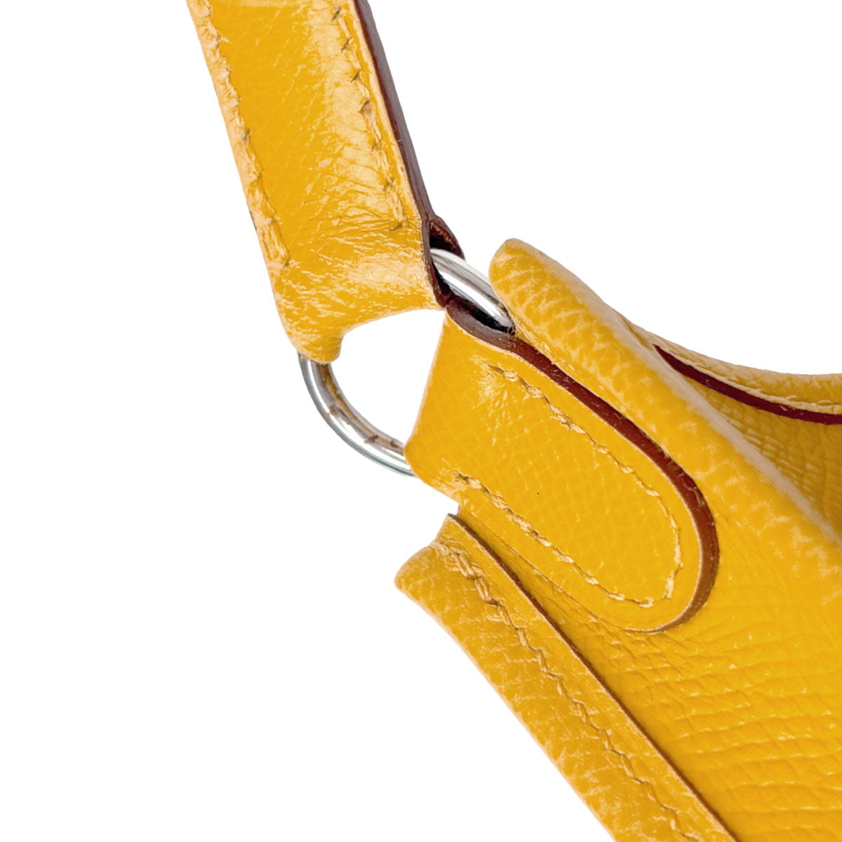 Everlyne TPM Shoulder Bag Veau Epsom Soleil Yellow Purse