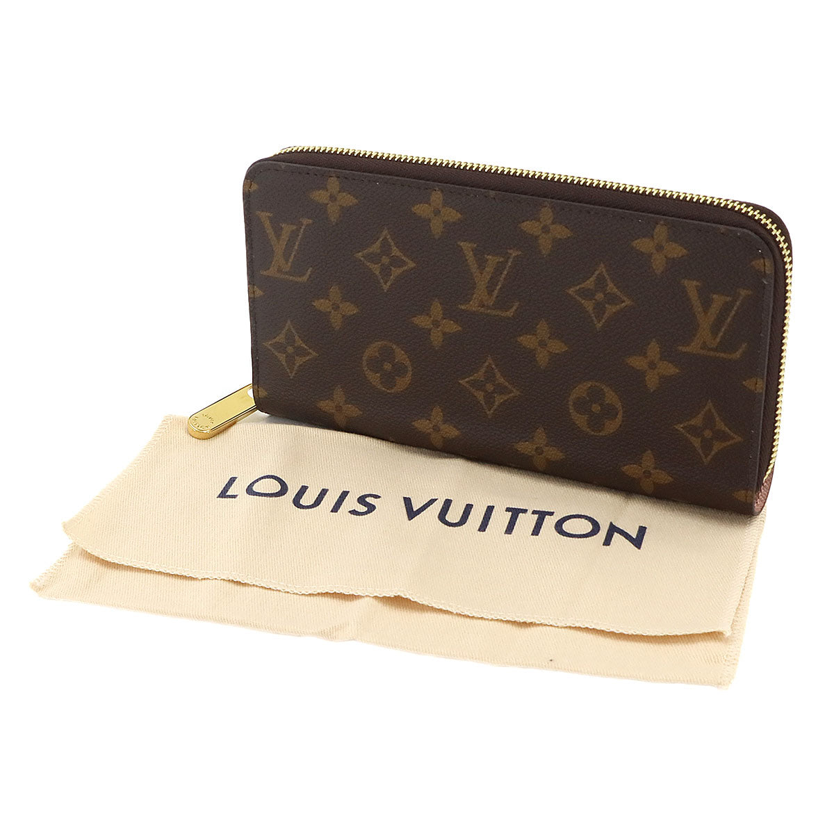 Monogram Zippy Wallet Brown Rose Ballerine M41894