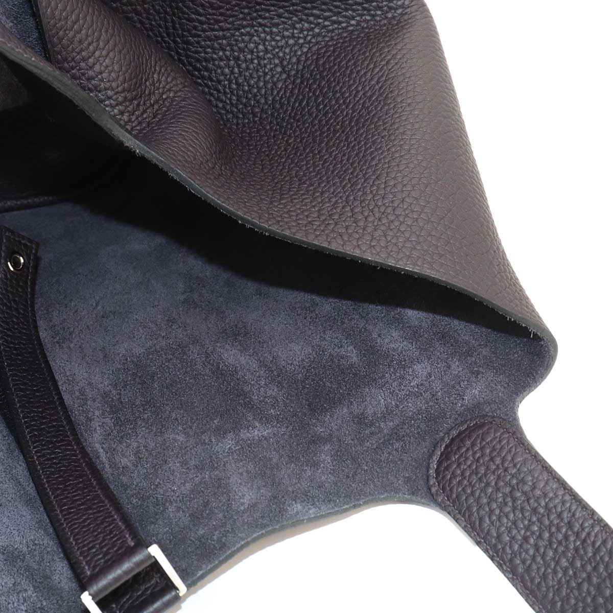 Picotin Lock 26 GM Hand Bag Taurillon Clemence Prunoir