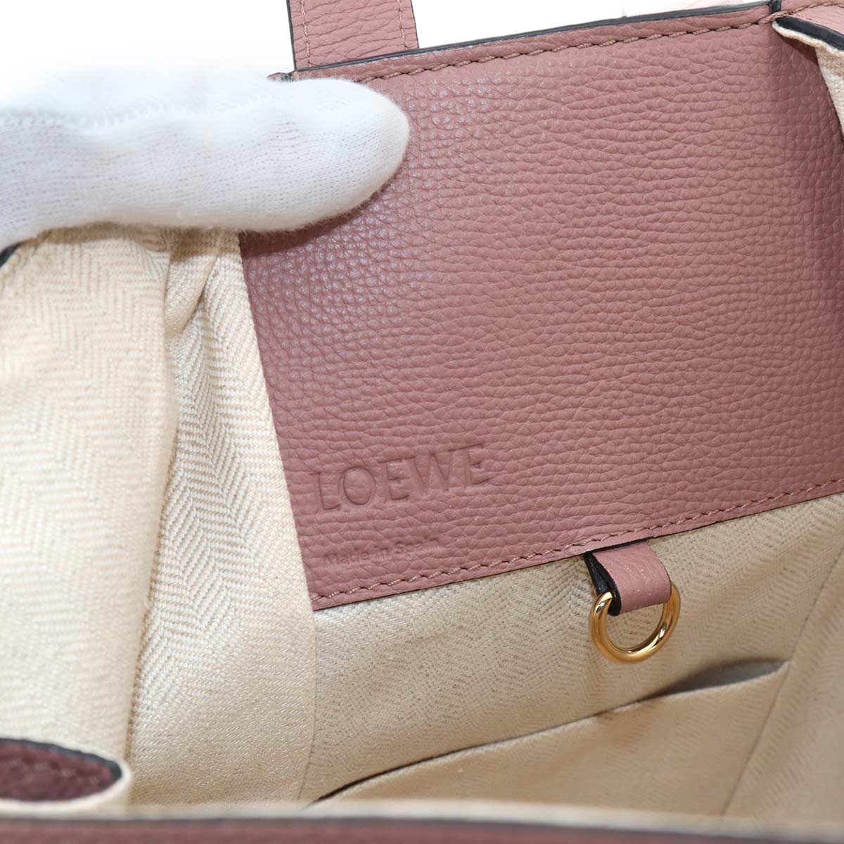 Hammock Small Hand Shoulder Bag Leather Brown Purse