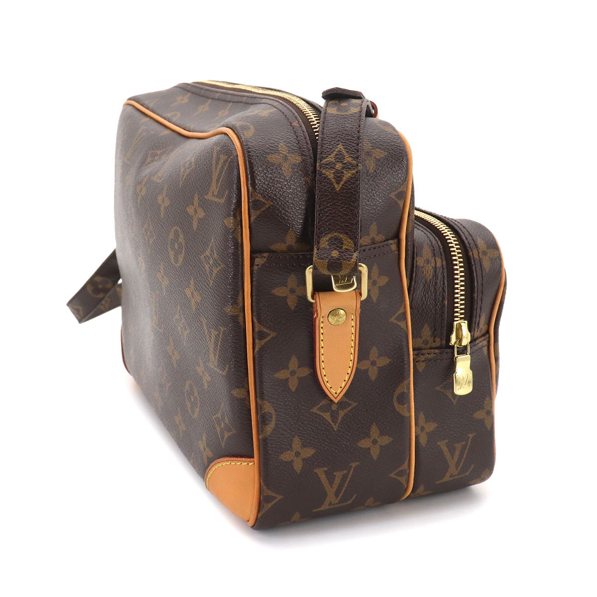 Monogram Nile Shoulder Bag Brown M45244 Purse