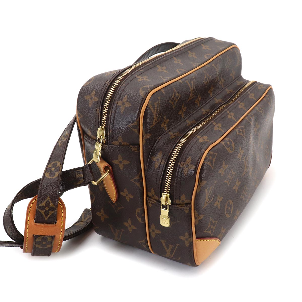 Monogram Nile Shoulder Bag Brown M45244 Purse