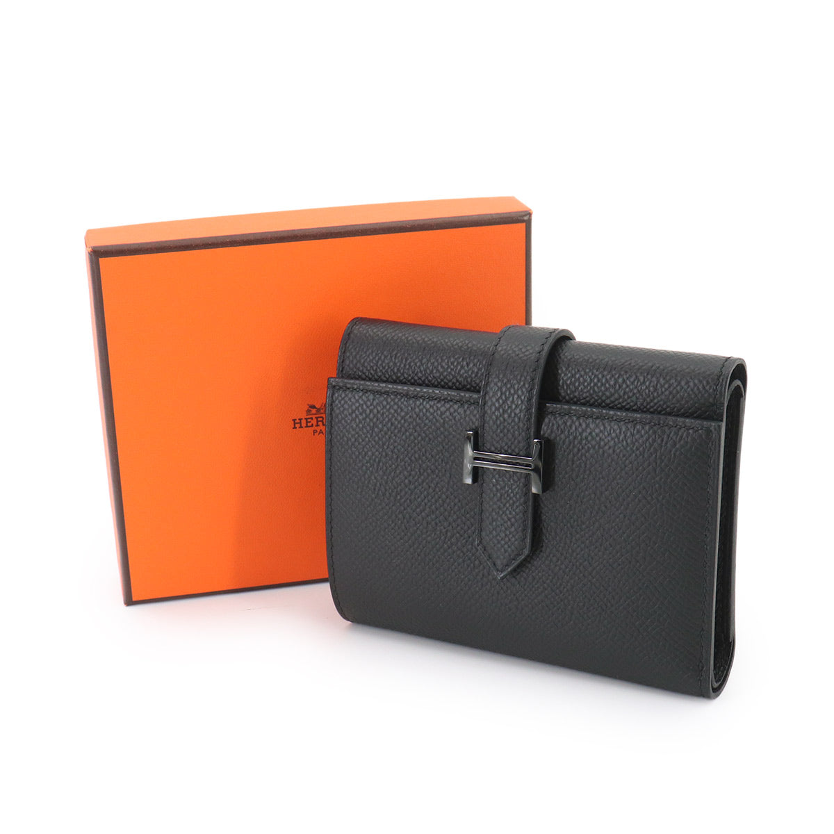 Bearn Combine Monochrome So black Compact Wallet Veau Madame