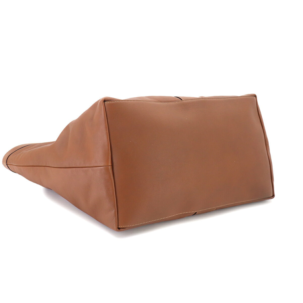 Y Tote Bag Leather Brown 817602 Purse