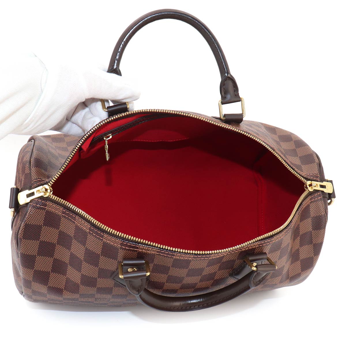 Damier Speedy Bandouliere 35 Hand Shoulder Bag N41366