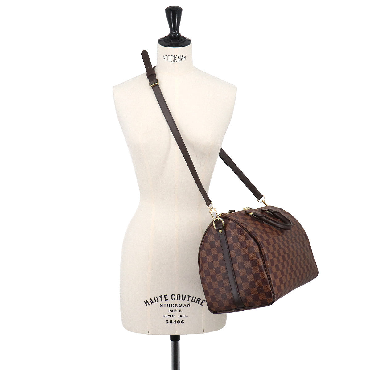 Damier Speedy Bandouliere 35 Hand Shoulder Bag N41366
