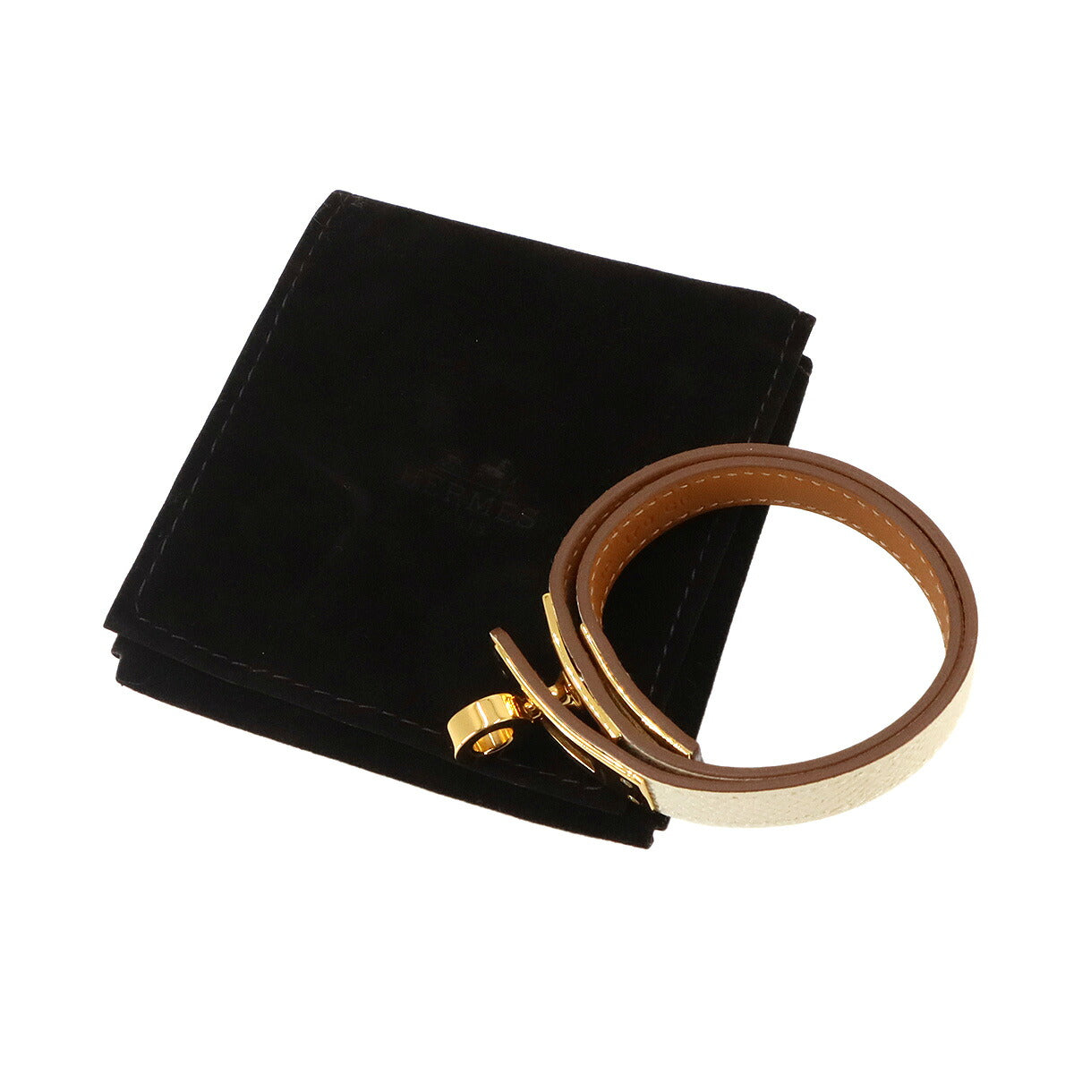 Kelly Double Tour Bracelet Epsom Nata T2 Accessory