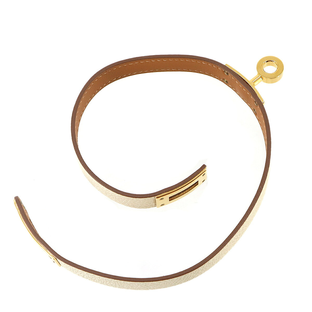 Kelly Double Tour Bracelet Epsom Nata T2 Accessory