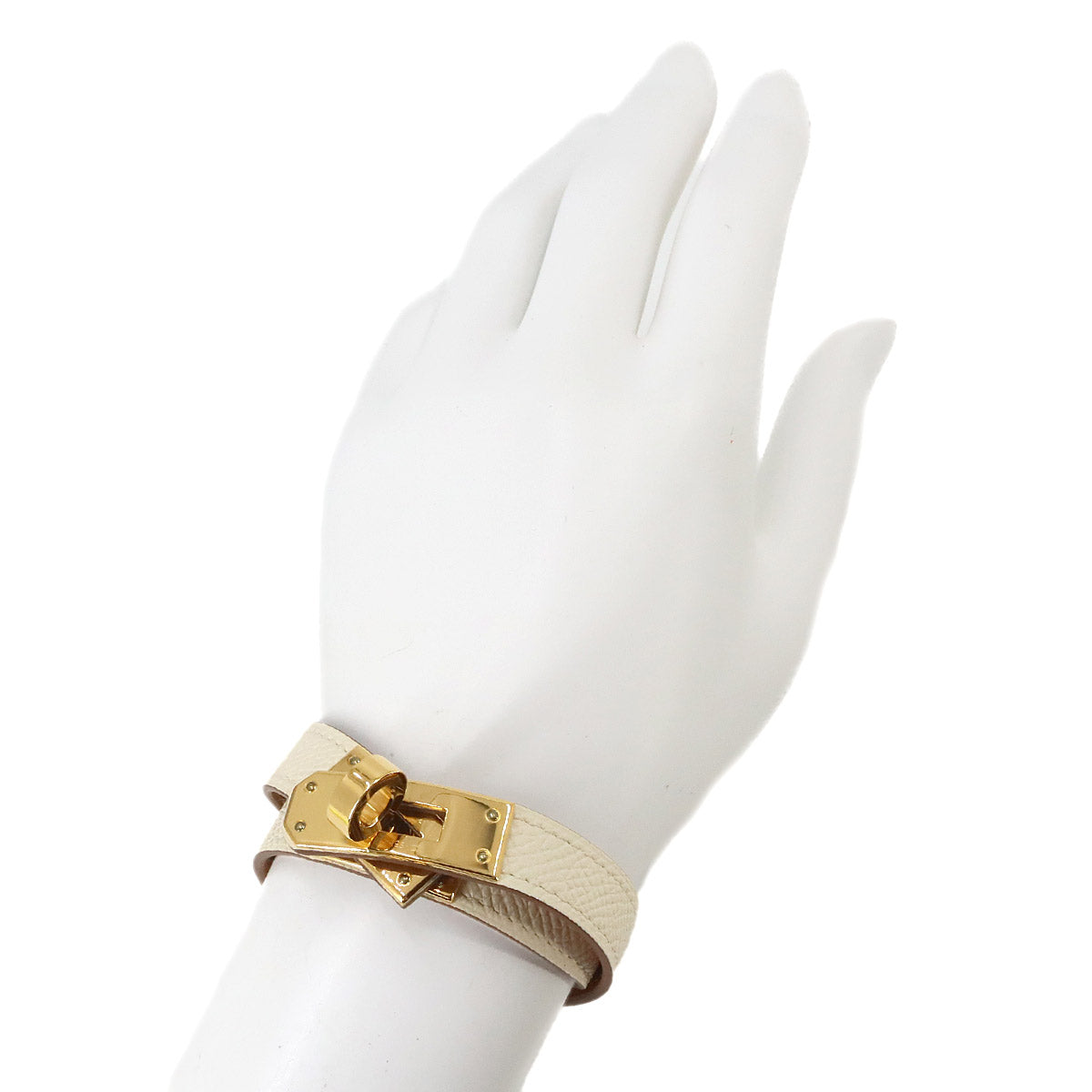 Kelly Double Tour Bracelet Epsom Nata T2 Accessory
