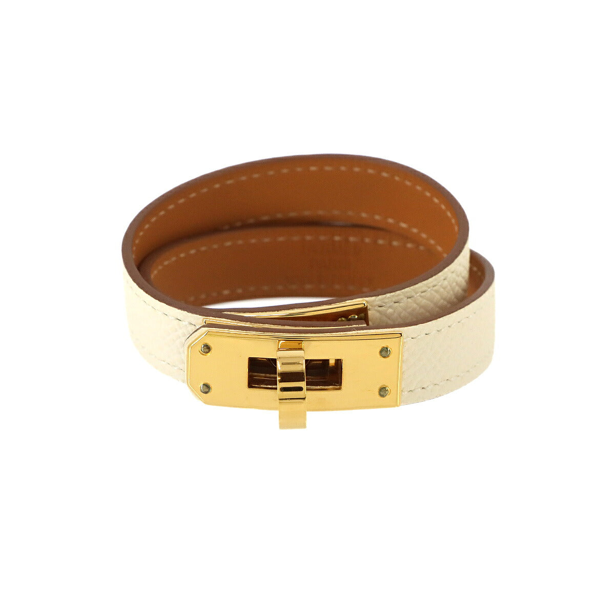 Kelly Double Tour Bracelet Epsom Nata T2 Accessory