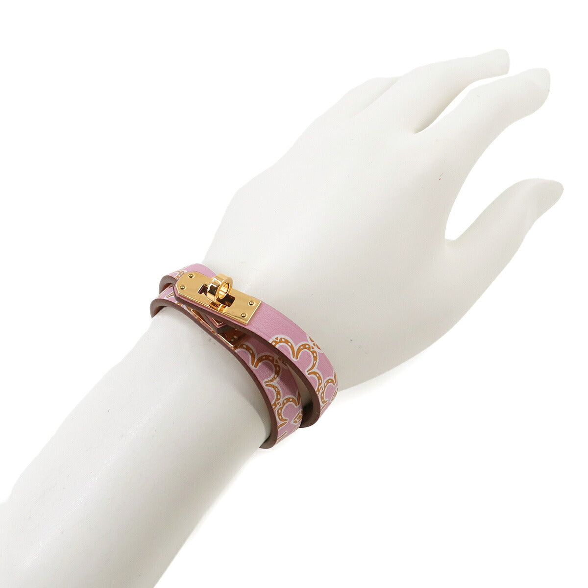 Kelly Double Tour Lucky Daisy Bracelet Swift Mauve sylvestre T2