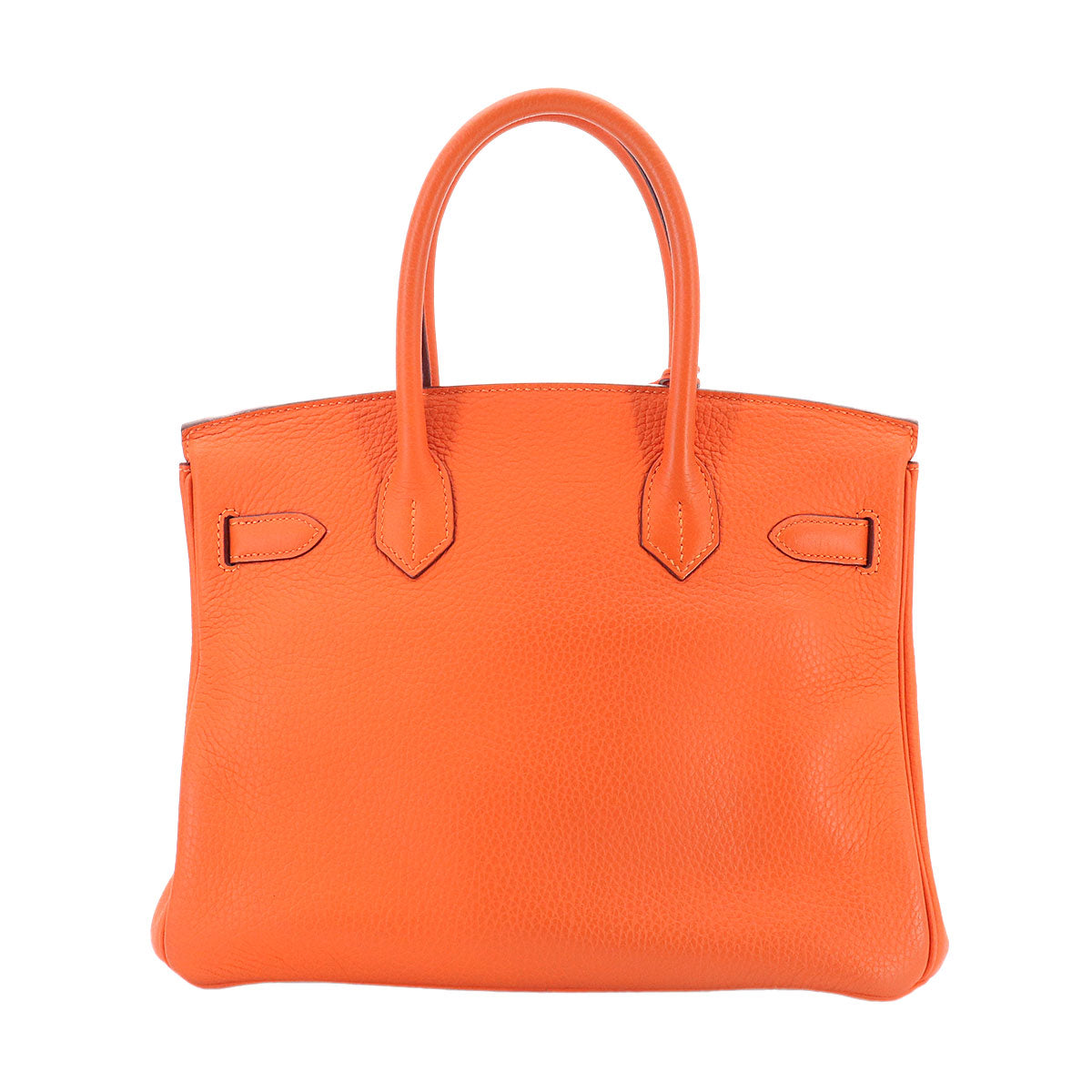 Birkin 30 Veau Togo Orange Hand Bag Purse