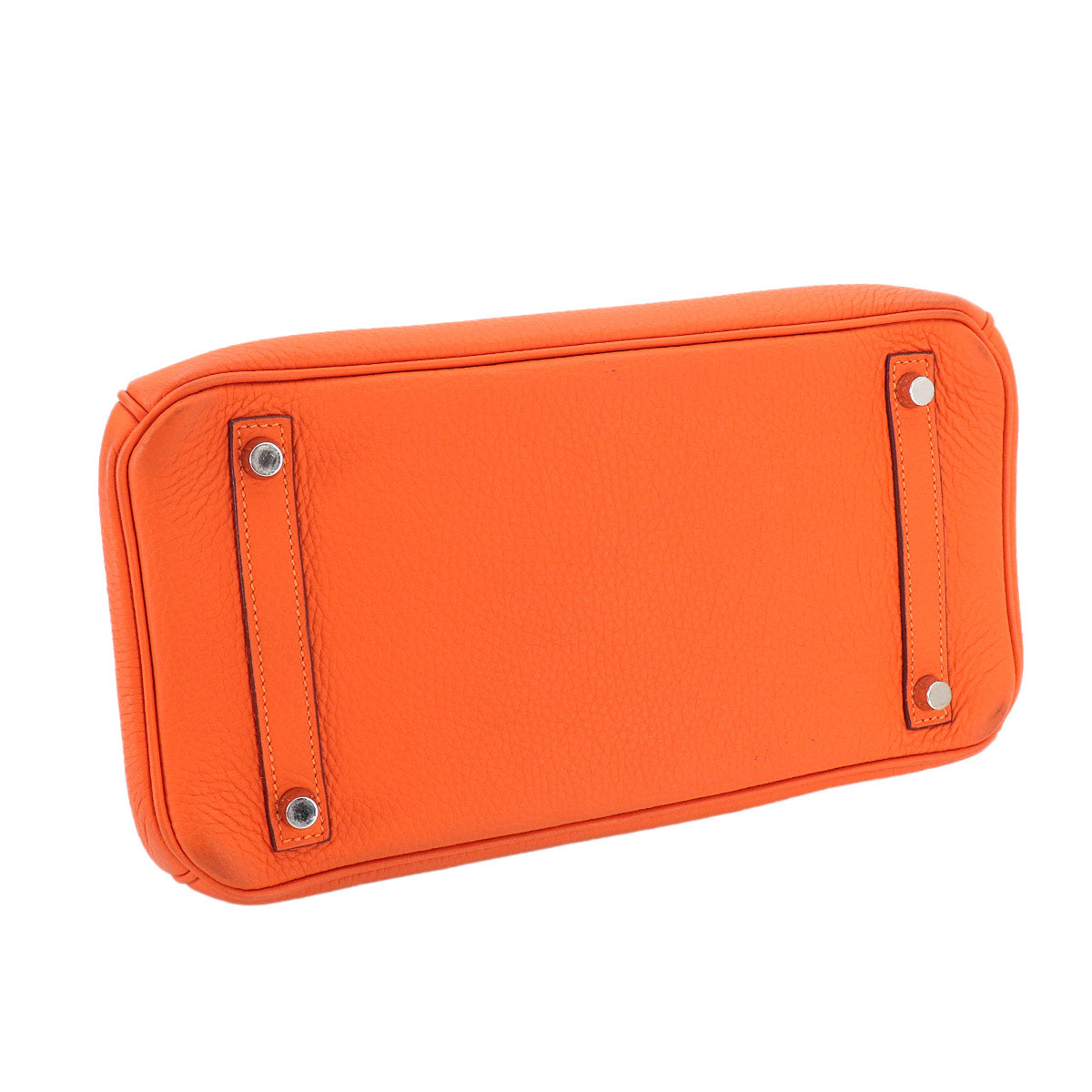 Birkin 30 Veau Togo Orange Hand Bag Purse