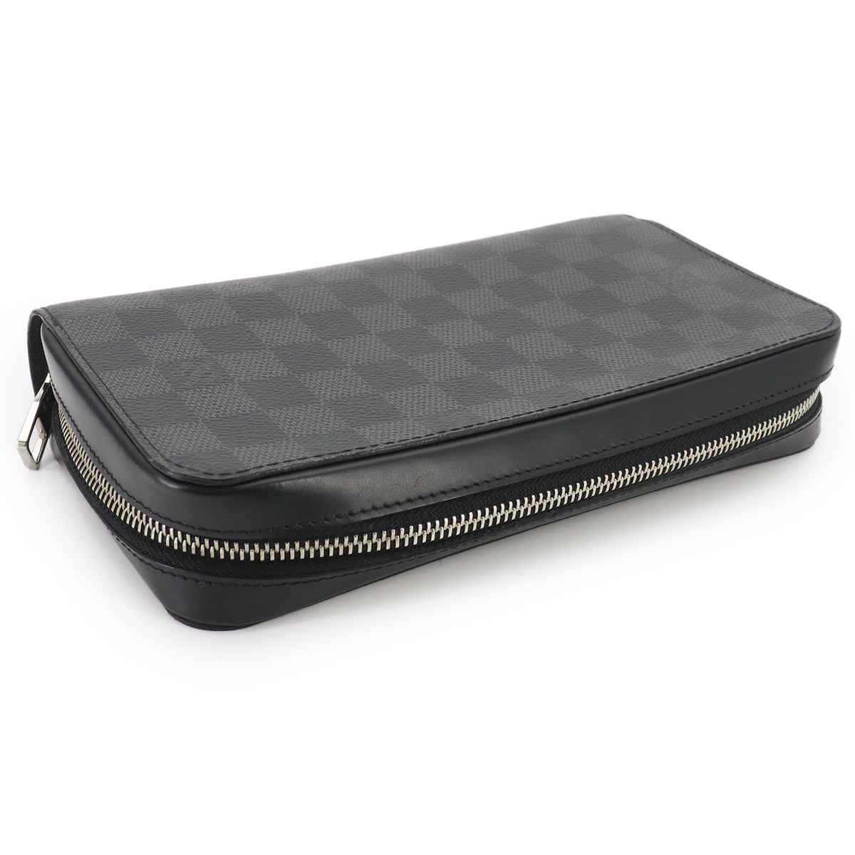 Damier Graphite Zippy XL Long Wallet Black Gray N41503
