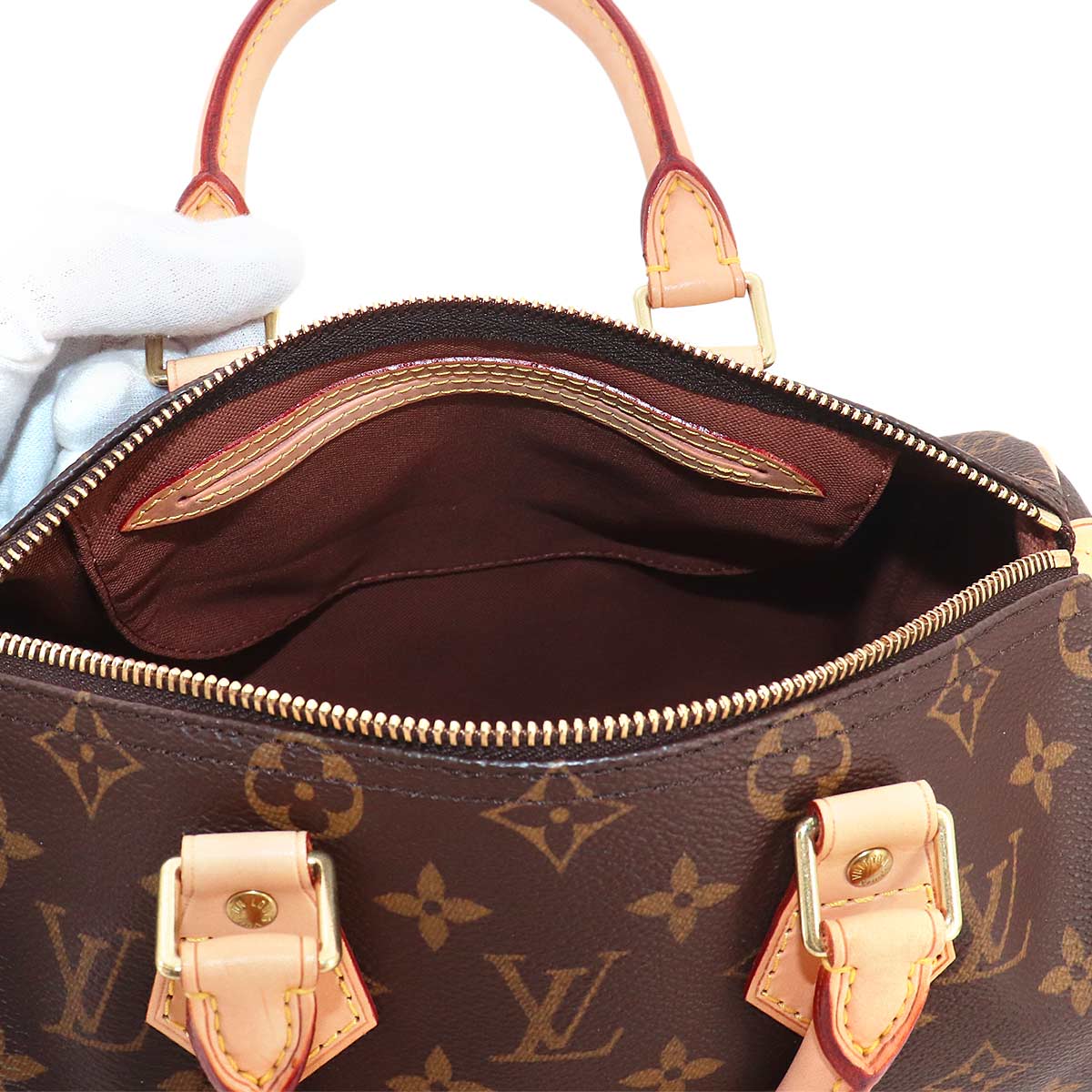 Monogram Speedy 25 Hand Bag Brown M41528 Purse