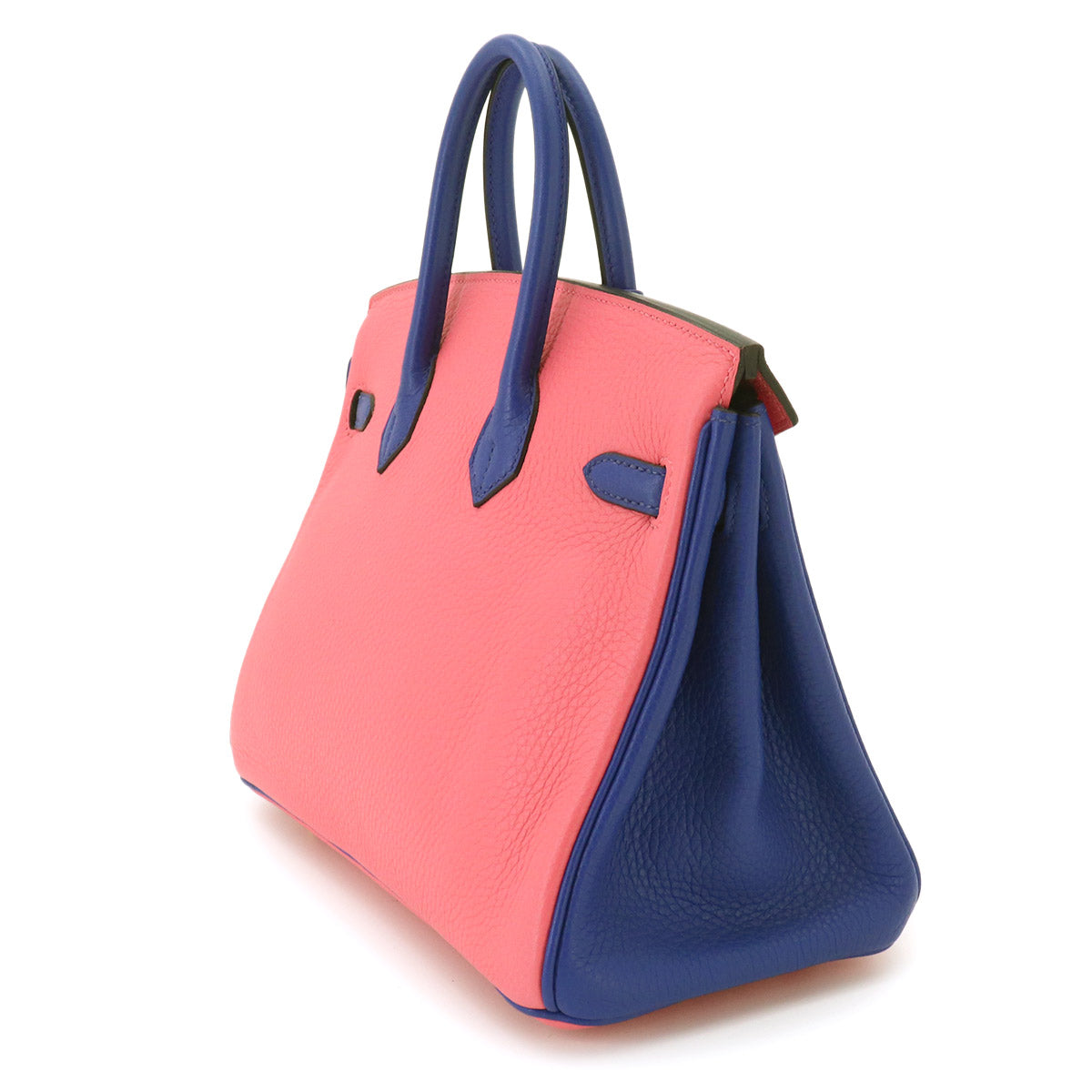 Birkin 25 SPO Hand Bag Taurillon Clemence Blue Electrique