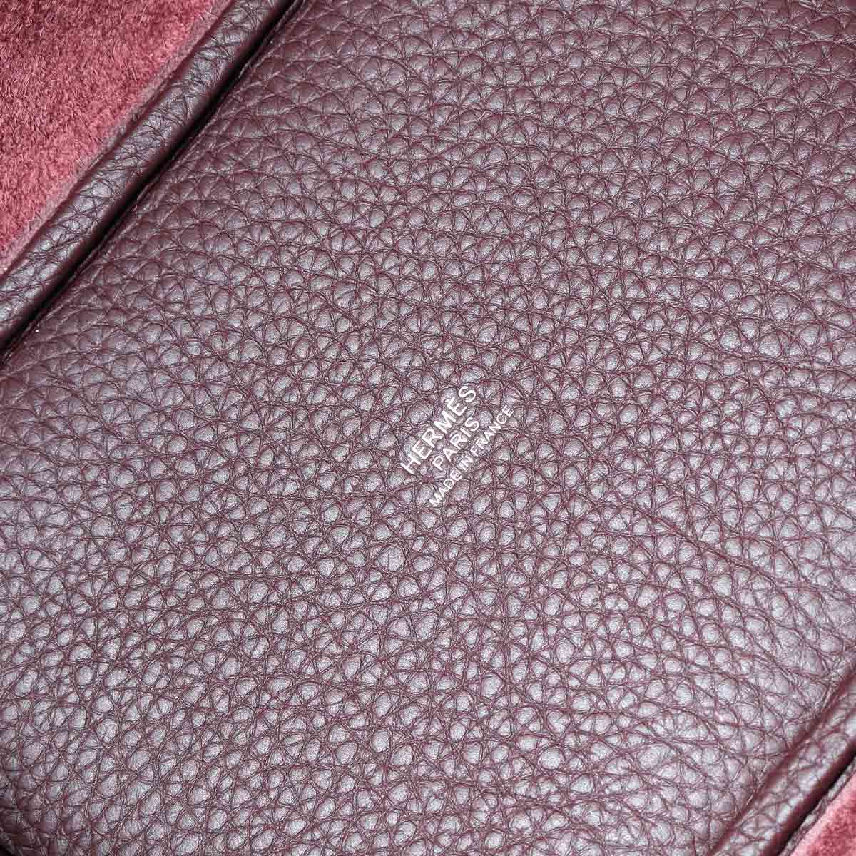 Picotin Lock Eclat PM Hand Bag Traurillon Clemence Rouge Sellier