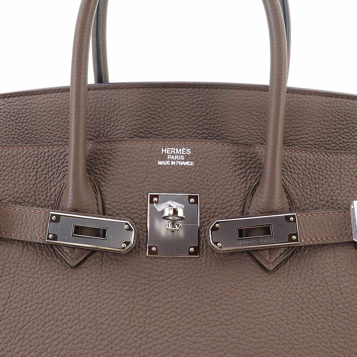 Birkin 35 Veau Togo Toupe Brown Hand Bag Purse