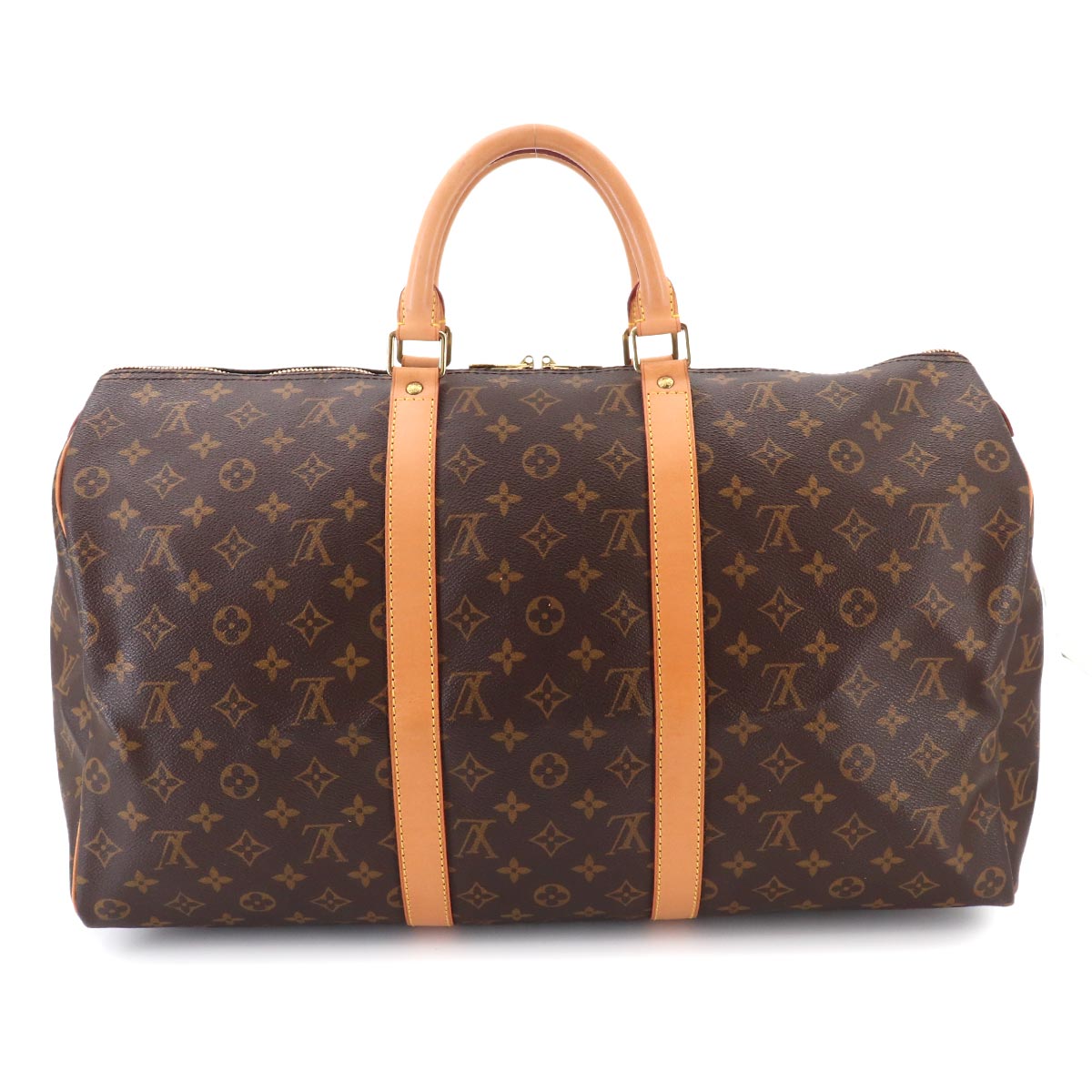 Monogram Keepall 50 Luggage Brown M41426 Bag Unisex