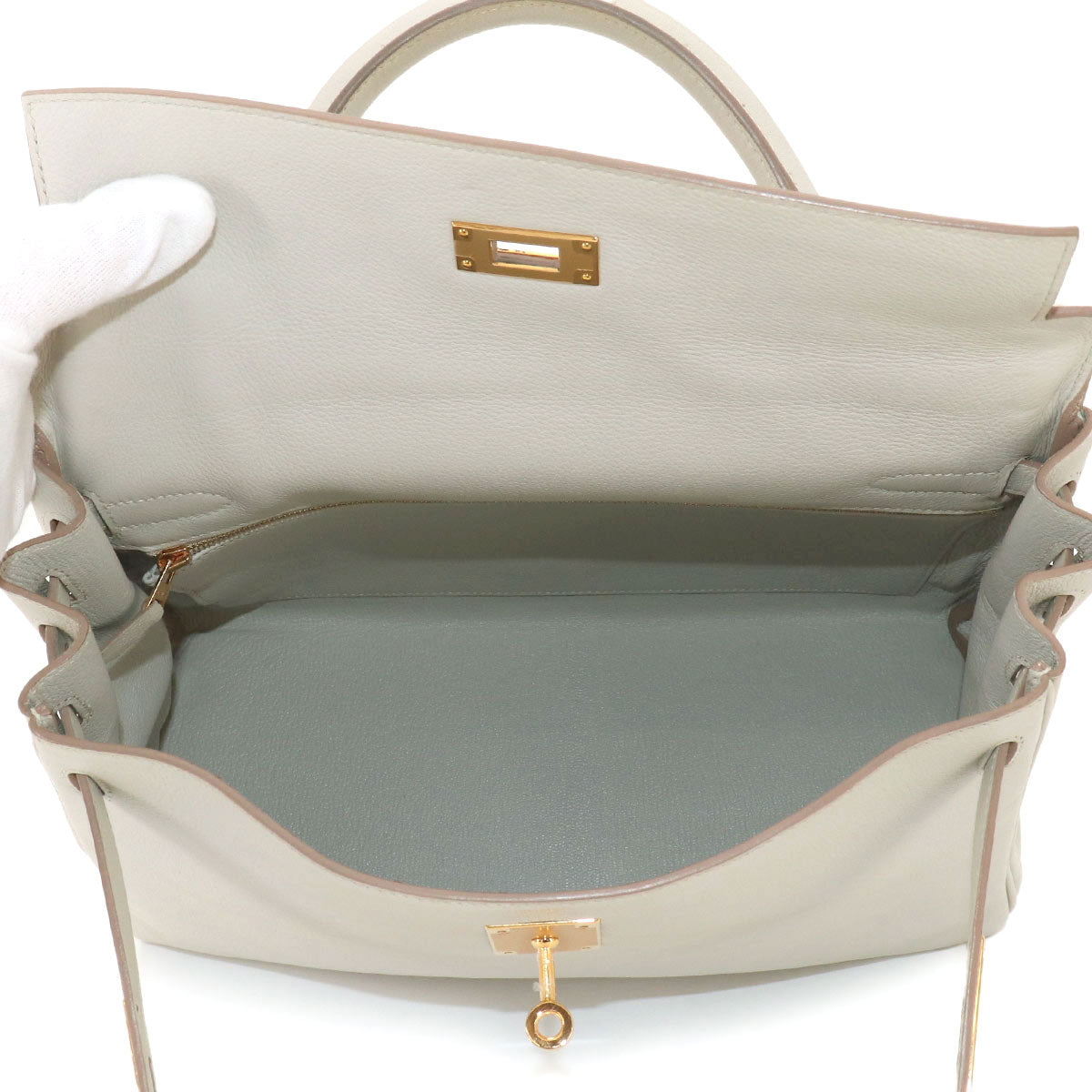 Kelly 32 Ever Color Beton 2way Hand Shouder Bag Purse