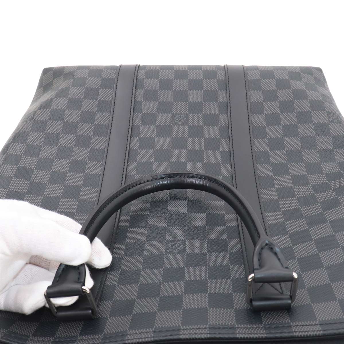 Damier Graphite Anton Tote Shoulder Bag N40000 Purse