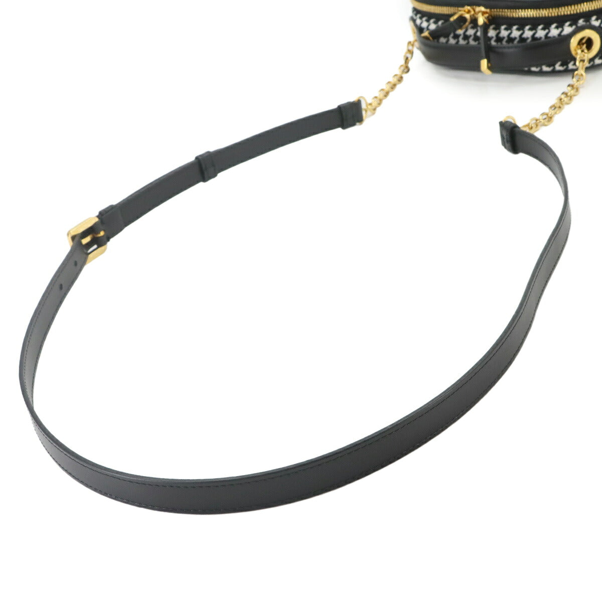 CD Signature Oblique Oval Camera Shoulder Bag Canvas