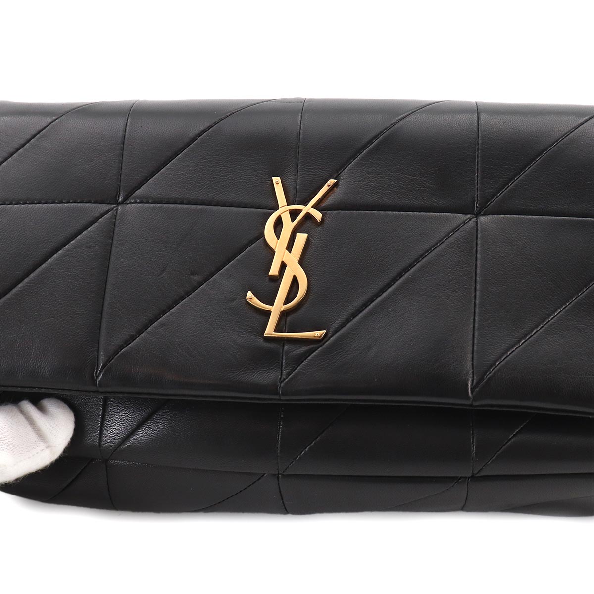 Jamie Chain Shoulder Bag Leather Black 515821 Purse