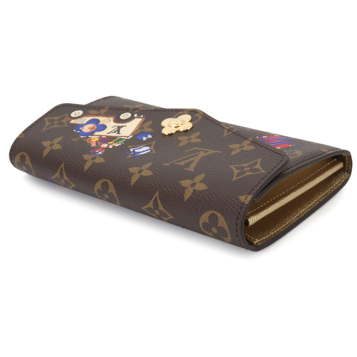 Vivienne Monogram Sarah Wallet Gold M15336 Purse