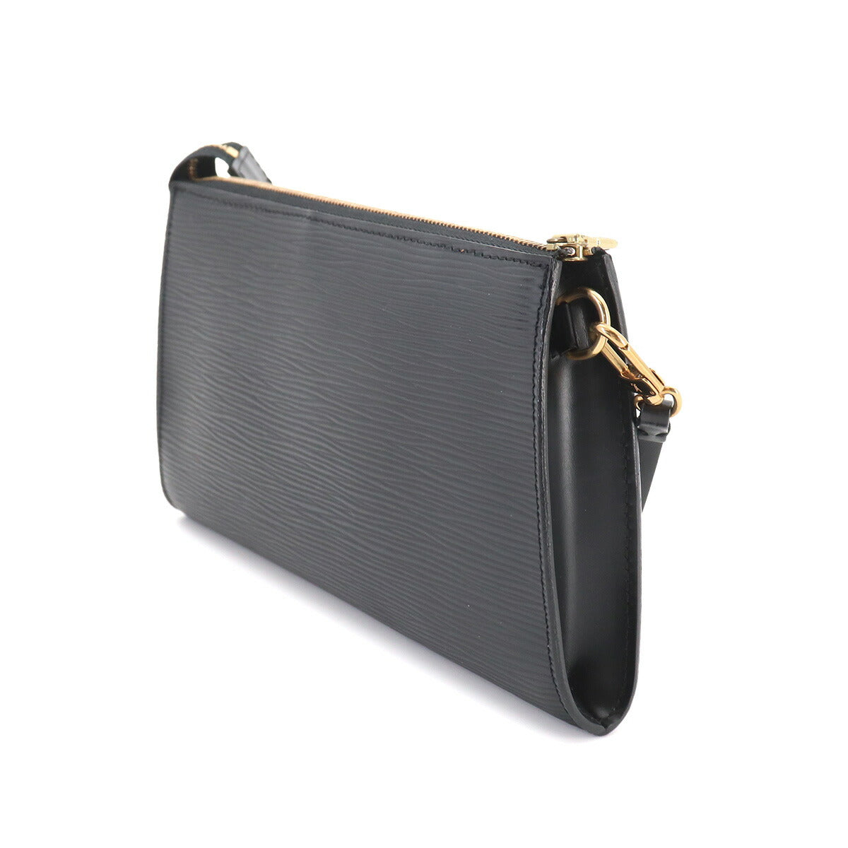 Epi Pochette Accessoires Hand Bag Black M52942