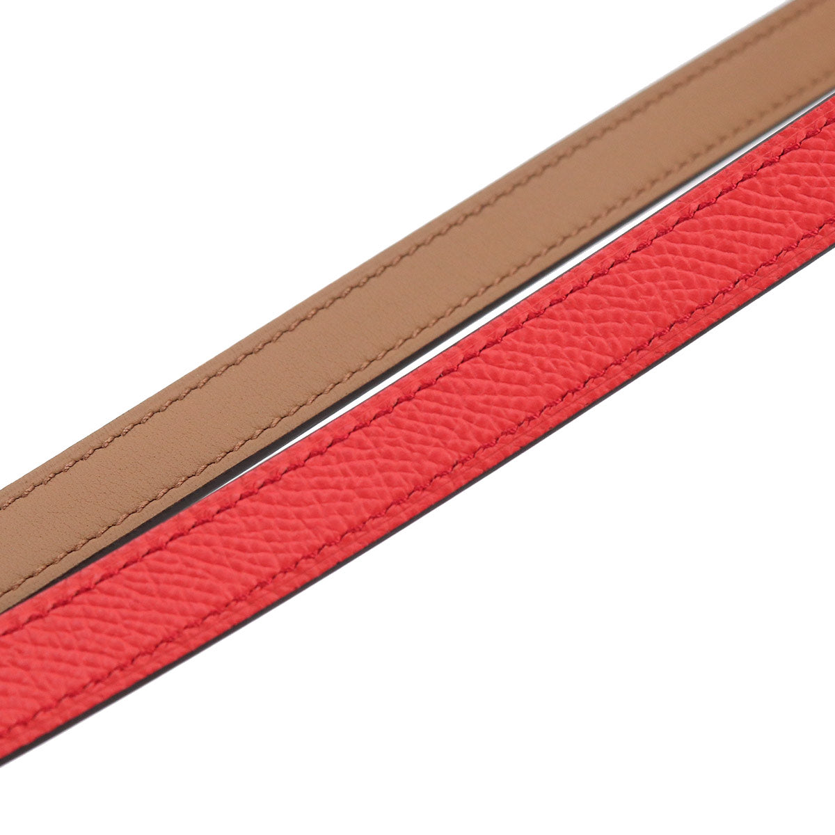 Lucky 15 Reversible Belt Epsom Swift Rose Jaipur Chai Accessory