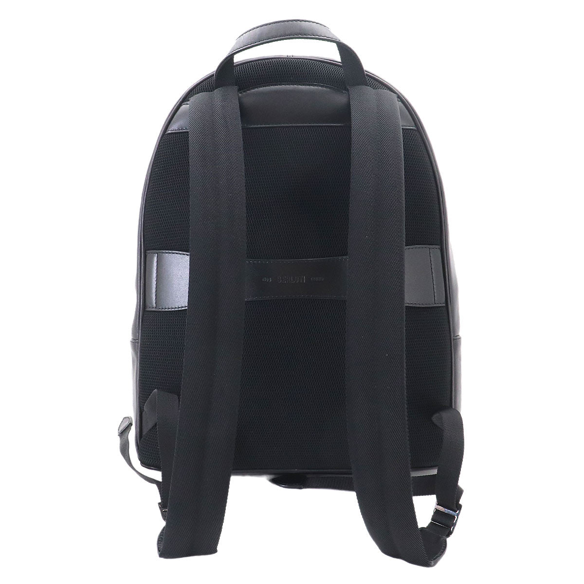 Berluti Calligraphy BackPack Leather Black Purse