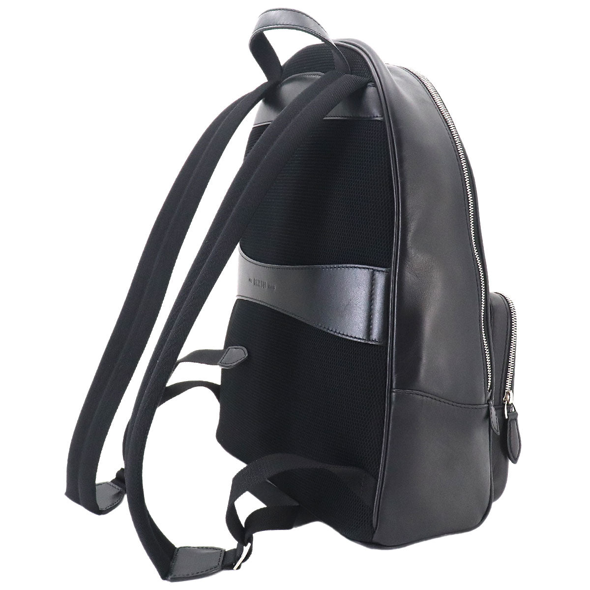 Berluti Calligraphy BackPack Leather Black Purse