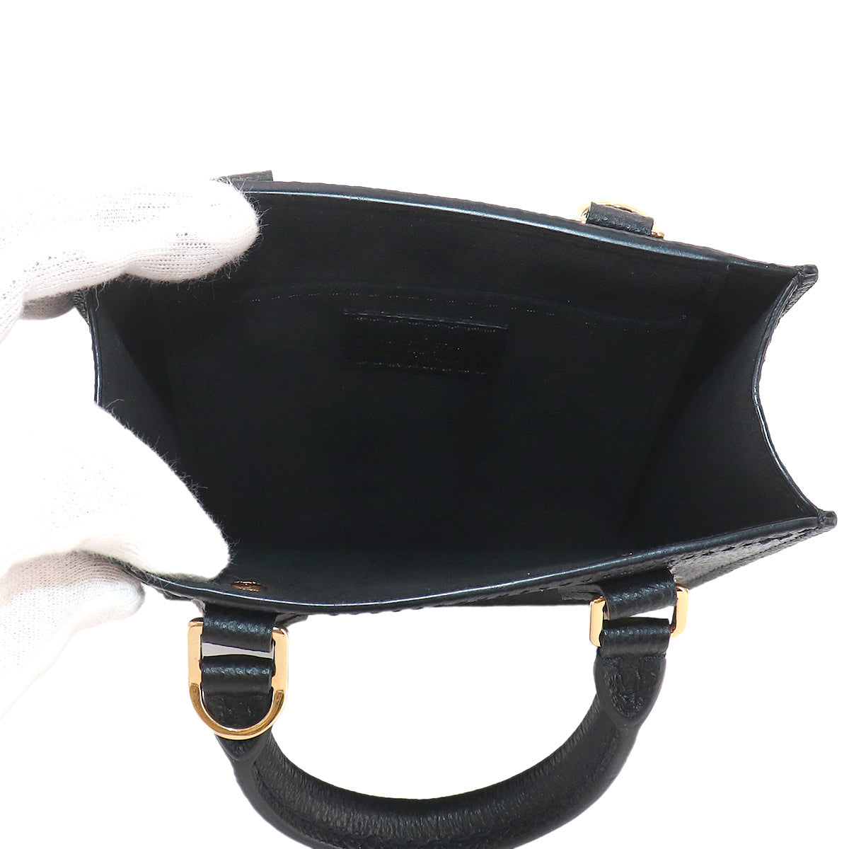 Monogram Empreinte Petit Sac Plat Black Beige M81416