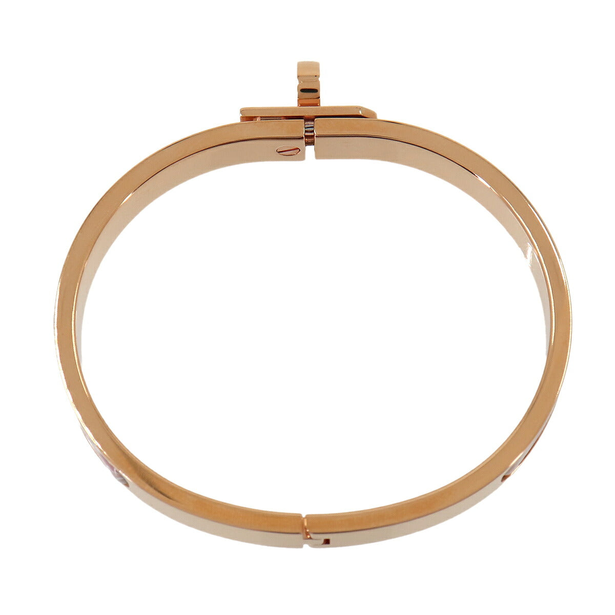 Mini Clic Kelly Bangle Bracelet White Rose gold Accessory