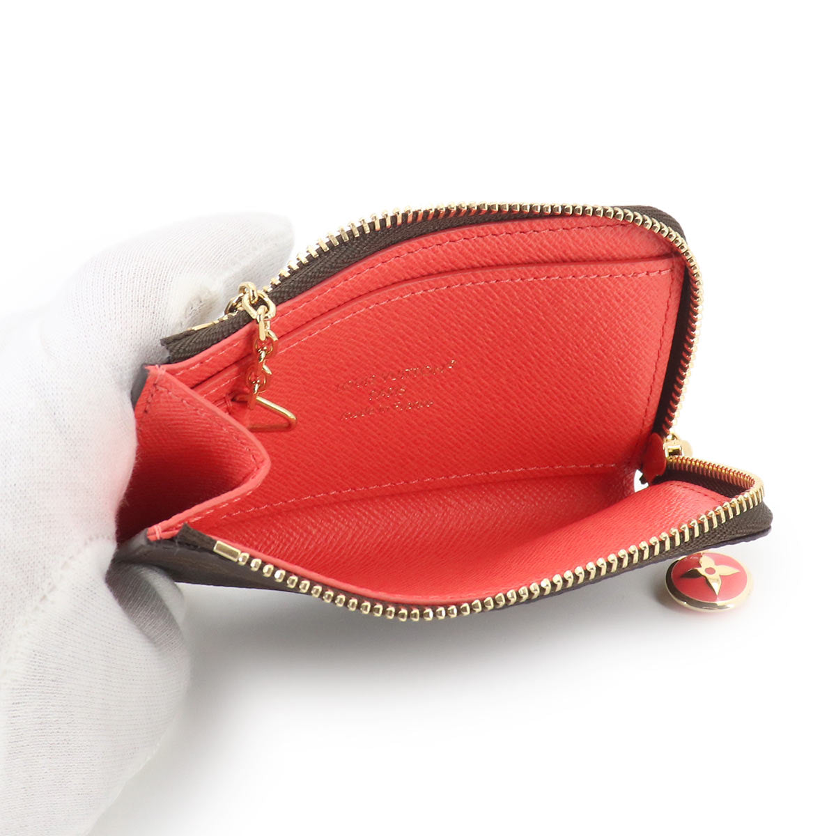 Monogram Noa Key Holder Sweet Coral Coin Case M14529