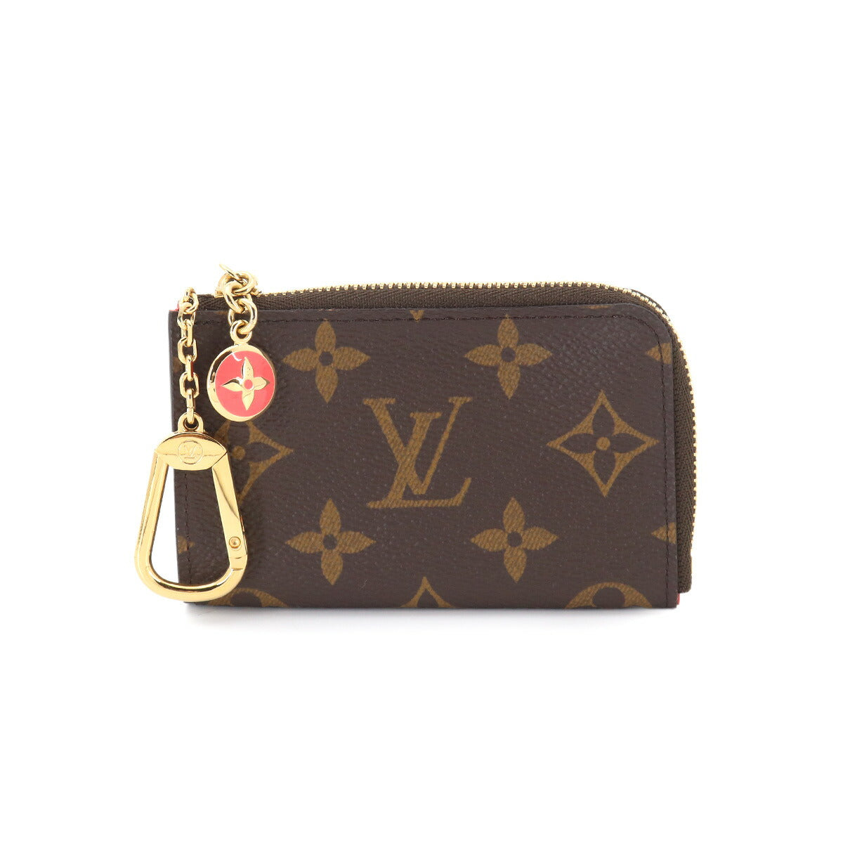Monogram Noa Key Holder Sweet Coral Coin Case M14529