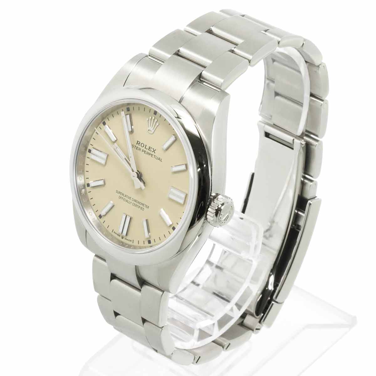 Oyster Perpetual 134300 Serial Random Automatic Pistachio Dial