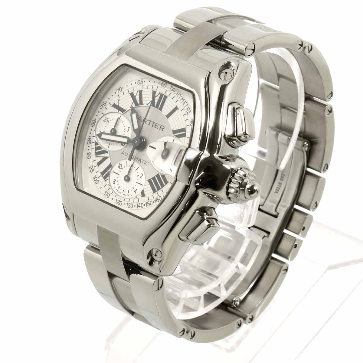 Roadster Chronograph W62006X6 Date Automatic Silver Dial Mens