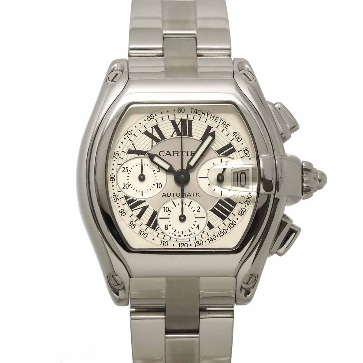 Roadster Chronograph W62006X6 Date Automatic Silver Dial Mens