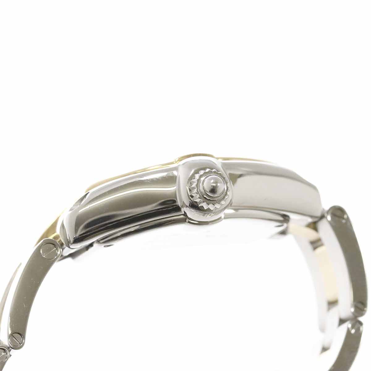 Roadster SM W62026Y4 Date K18YG Quartz Silver Dial Ladies