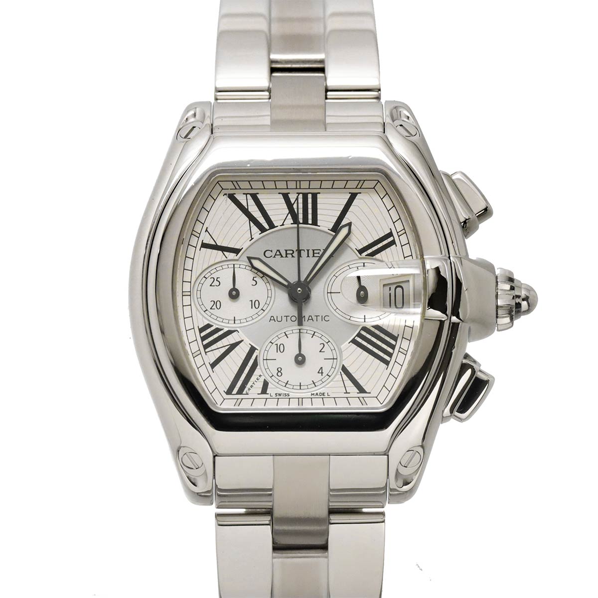 Roadster Chronograph W62019X6 Date Automatic Silver Dial Mens